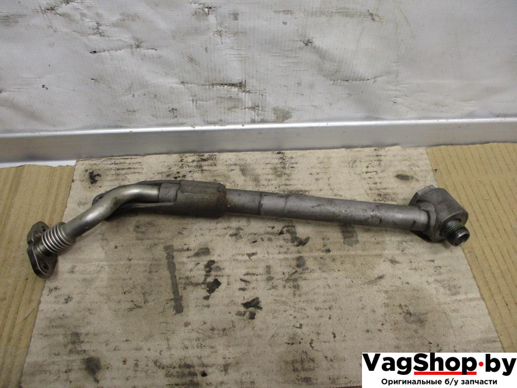 масляная трубка турбины Volkswagen Passat B7 2012, 2.0 л., TDi, CFF, дизель, МКПП, черный, седан, передний привод, 03L145535D, 03L145736D - фото №1