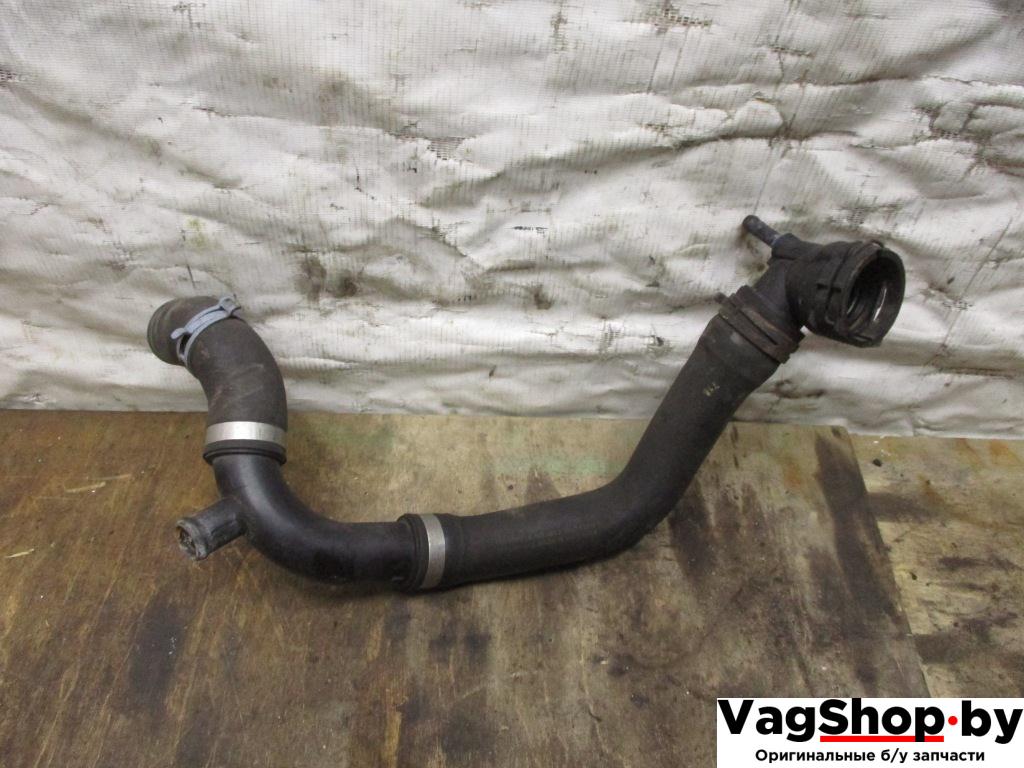 патрубок (трубопровод, шланг) Volkswagen Passat B7 2012, 2.0 л., TDi, CFF, дизель, МКПП, черный, седан, передний привод, 3C0122291D, 5K0121087, 3AA122101F - фото №1