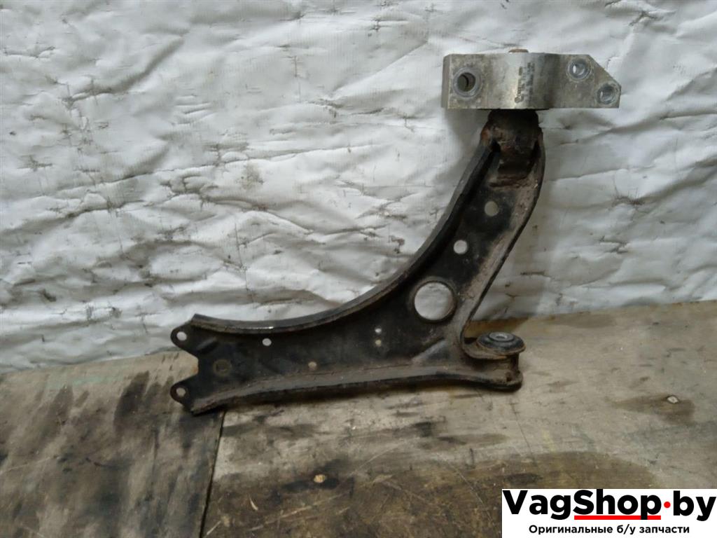 рычаг передний Volkswagen Golf 5 поколение 2008, 1.9 л., TDi, BLS, дизель, МКПП, белый, хетчбэк 5 дв., передний привод - фото №1