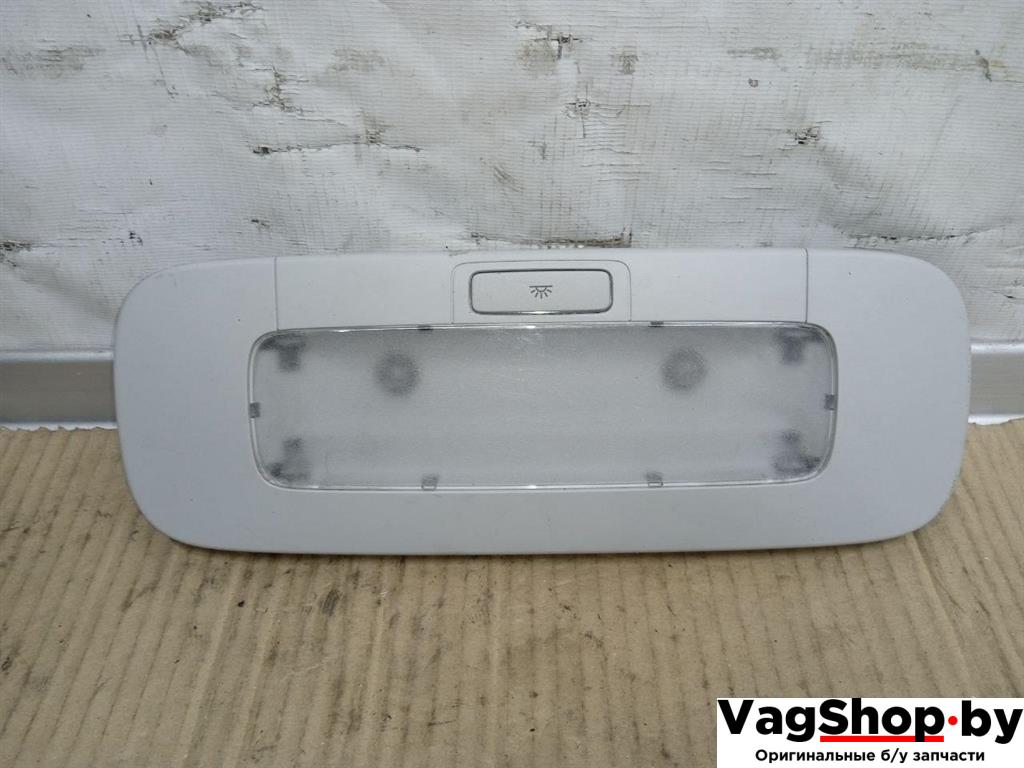 фонарь салона (плафон) Volkswagen Passat B6 2007, 2.0 л., FSI, BVY, бензин, АКПП, серебро, универсал, передний привод, 1K0947291 - фото №1