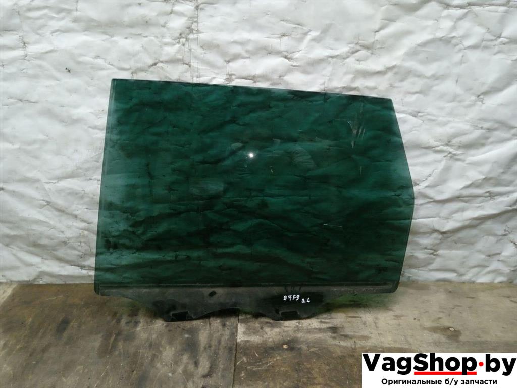 стекло двери задней левой Volkswagen Touareg 2 поколение 2011, 3.6 л., FSI, CGR, бензин, АКПП, черный, внедорожник 5 дв., полный привод - фото №1
