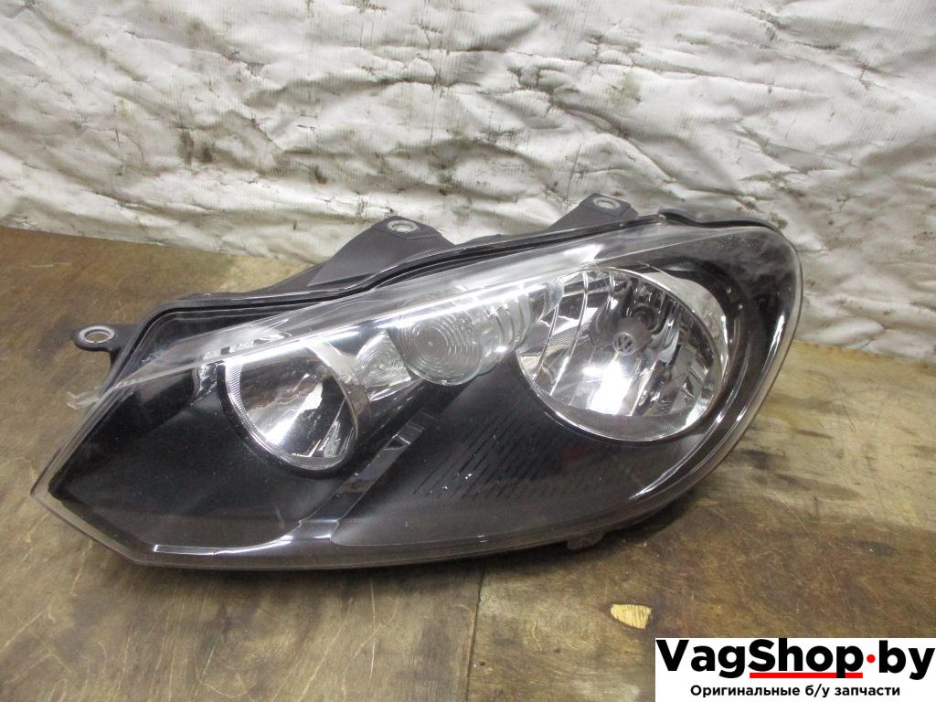 фара левая Volkswagen Golf 6 поколение 2010, 1.6 л., TDi, CAY, дизель, МКПП, красный, хетчбэк 5 дв., передний привод, 5K2941005H - фото №1
