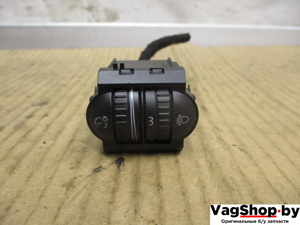 кнопка корректора фар Volkswagen Golf 6 поколение 2010, 1.6 л., TDi, CAY, дизель, МКПП, красный, хетчбэк 5 дв., передний привод, 5K0941333 - фото №1