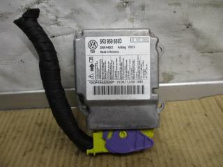 блок AirBag Volkswagen Golf 6 поколение 2010, 1.6 л., TDi, CAY, дизель, МКПП, красный, хетчбэк 5 дв., передний привод, 5K0959655D