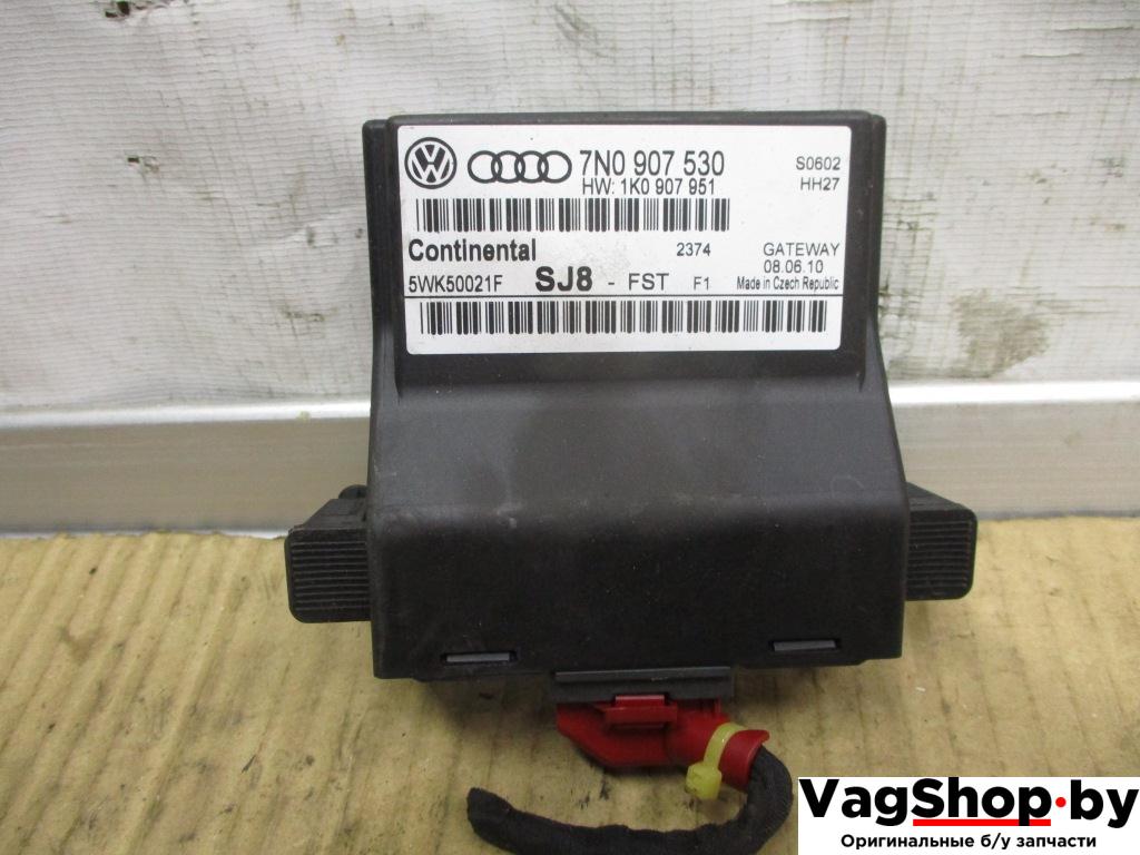 диагностический интерфейс Volkswagen Golf 6 поколение 2010, 1.6 л., TDi, CAY, дизель, МКПП, красный, хетчбэк 5 дв., передний привод, 1K0907951, 7N0907530 - фото №1