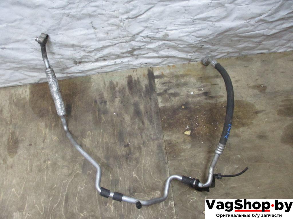 трубка кондиционера Volkswagen Golf 6 поколение 2010, 1.6 л., TDi, CAY, дизель, МКПП, красный, хетчбэк 5 дв., передний привод, 1K0820743FD - фото №1