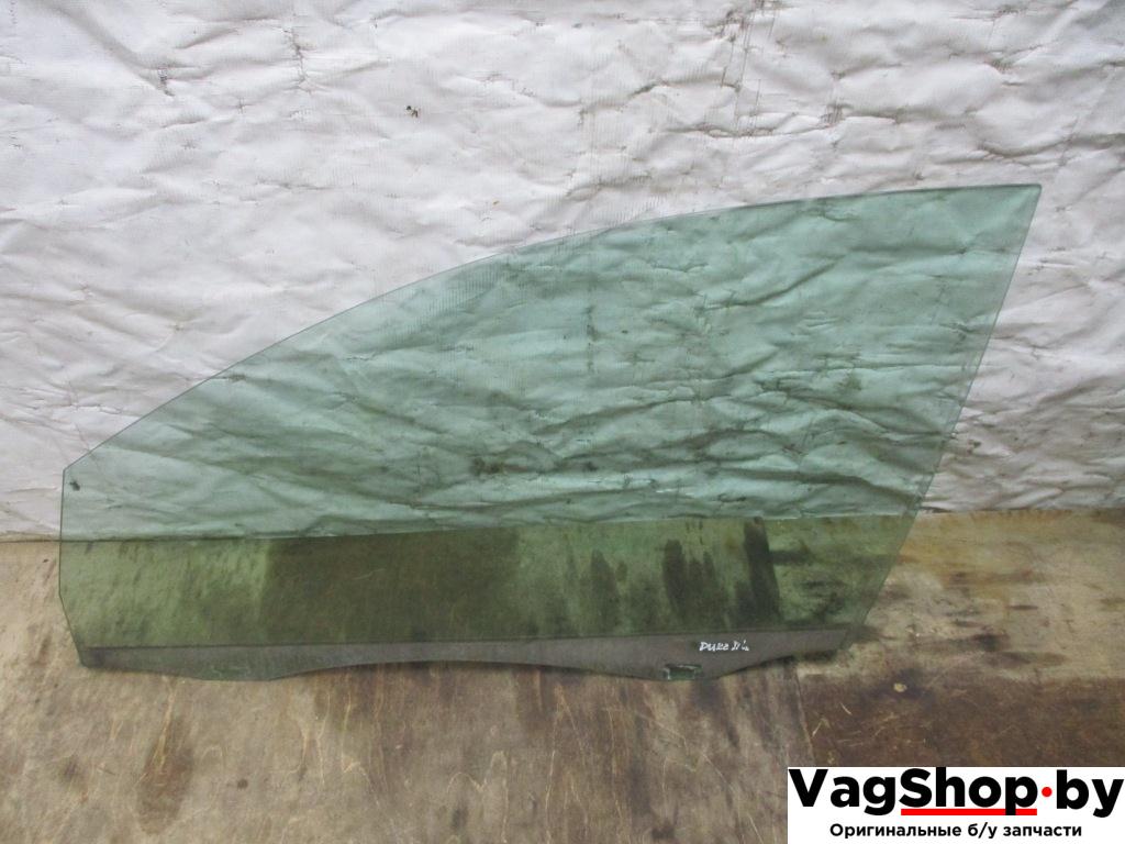 стекло двери передней левой Volkswagen Golf 6 поколение 2010, 1.6 л., TDi, CAY, дизель, МКПП, красный, хетчбэк 5 дв., передний привод - фото №1