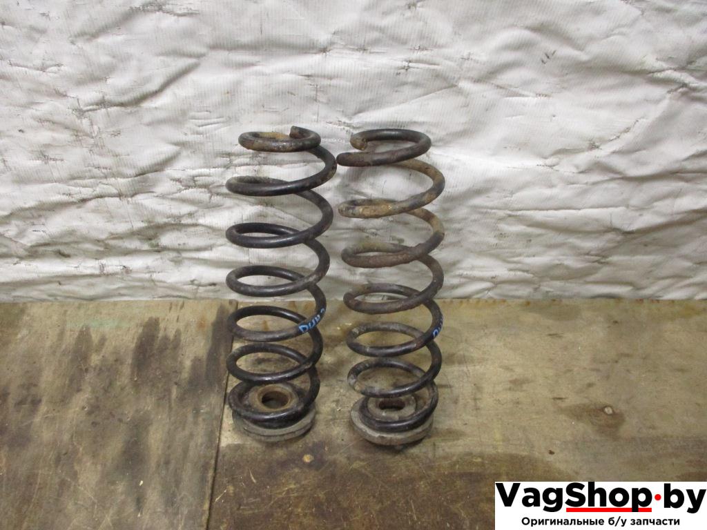 пружина задняя Volkswagen Golf 6 поколение 2010, 1.6 л., TDi, CAY, дизель, МКПП, красный, хетчбэк 5 дв., передний привод - фото №1