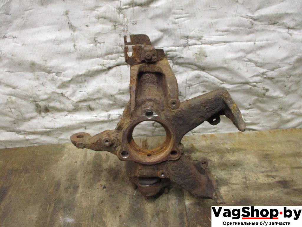 кулак поворотный правый Volkswagen Golf 6 поколение 2010, 1.6 л., TDi, CAY, дизель, МКПП, красный, хетчбэк 5 дв., передний привод - фото №1