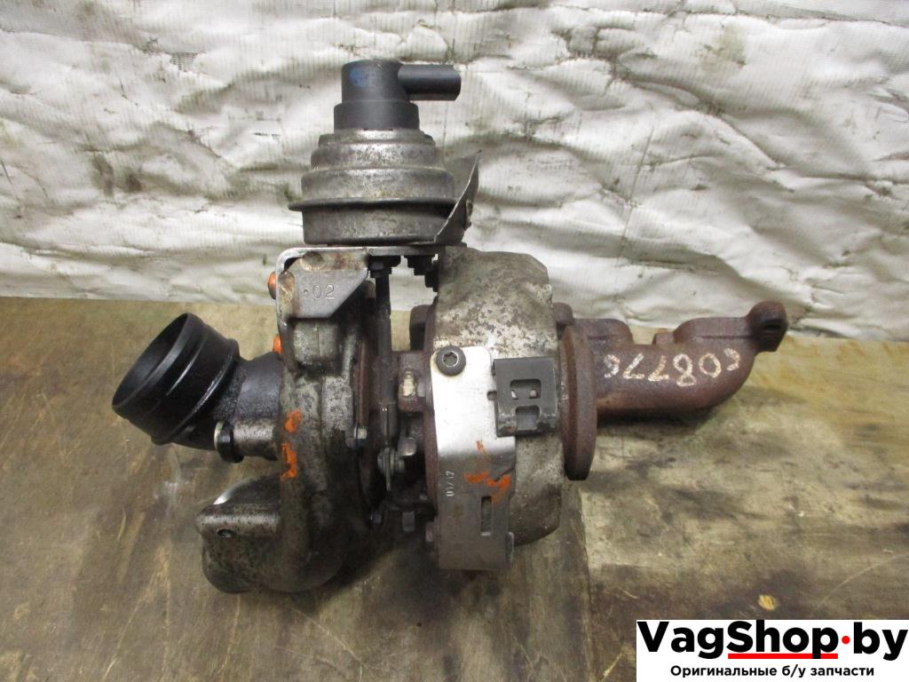 турбина Volkswagen Golf 6 поколение 2010, 1.6 л., TDi, CAY, дизель, МКПП, красный, хетчбэк 5 дв., передний привод, 03L253016T - фото №1