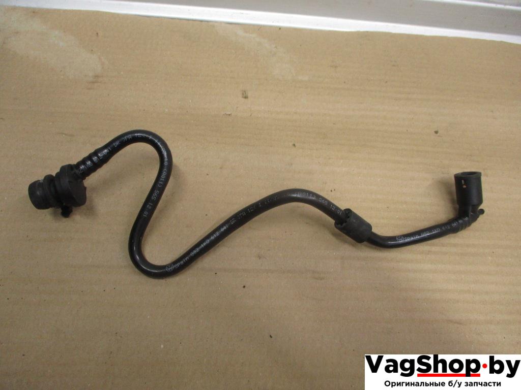 трубка вакуумная Volkswagen Golf 6 поколение 2010, 1.6 л., TDi, CAY, дизель, МКПП, красный, хетчбэк 5 дв., передний привод, 1K0612041DR - фото №1