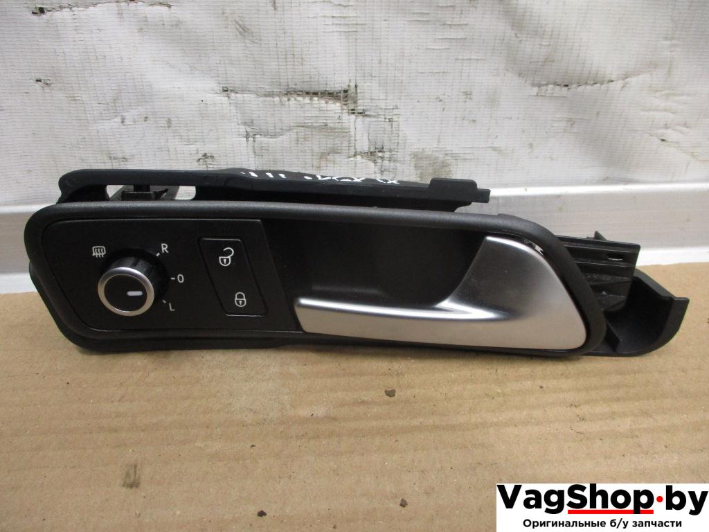 ручка внутренняя передняя правая Volkswagen Touran 2 2013, 2.0 л., TDi, CFH, дизель, МКПП, синий, минивэн, передний привод - фото №1