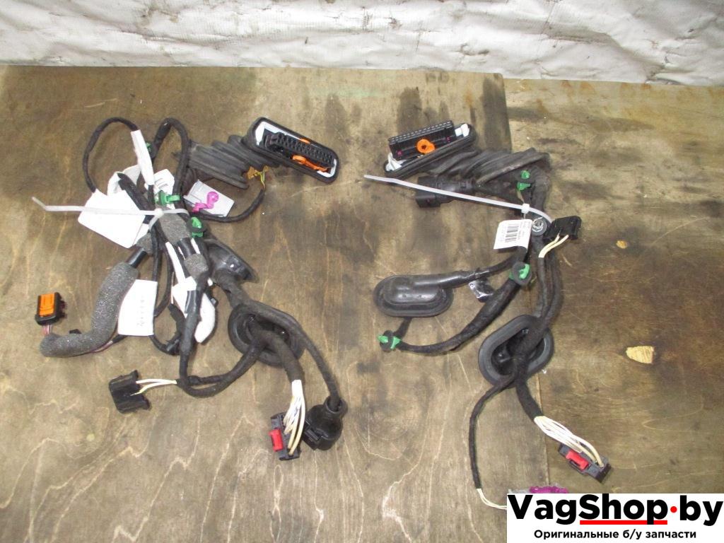 дверная проводка Volkswagen Touran 2 2013, 2.0 л., TDi, CFH, дизель, МКПП, синий, минивэн, передний привод - фото №1