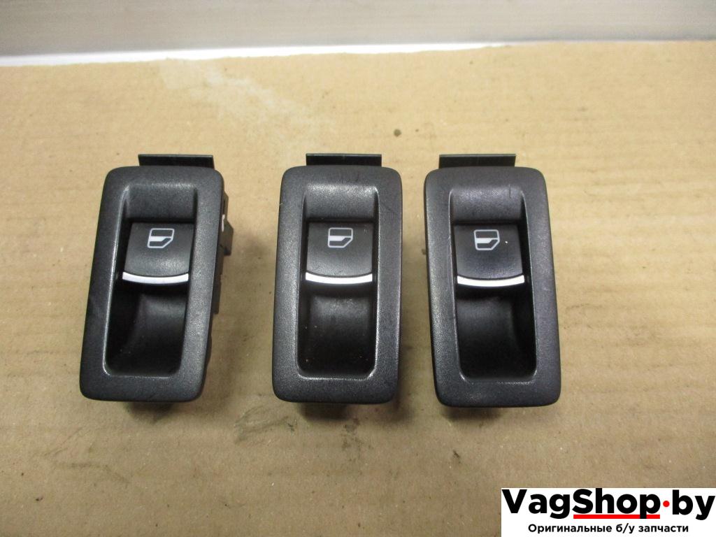 кнопка стеклоподъемника Volkswagen Touran 2 2013, 2.0 л., TDi, CFH, дизель, МКПП, синий, минивэн, передний привод, 5K0959855 - фото №1