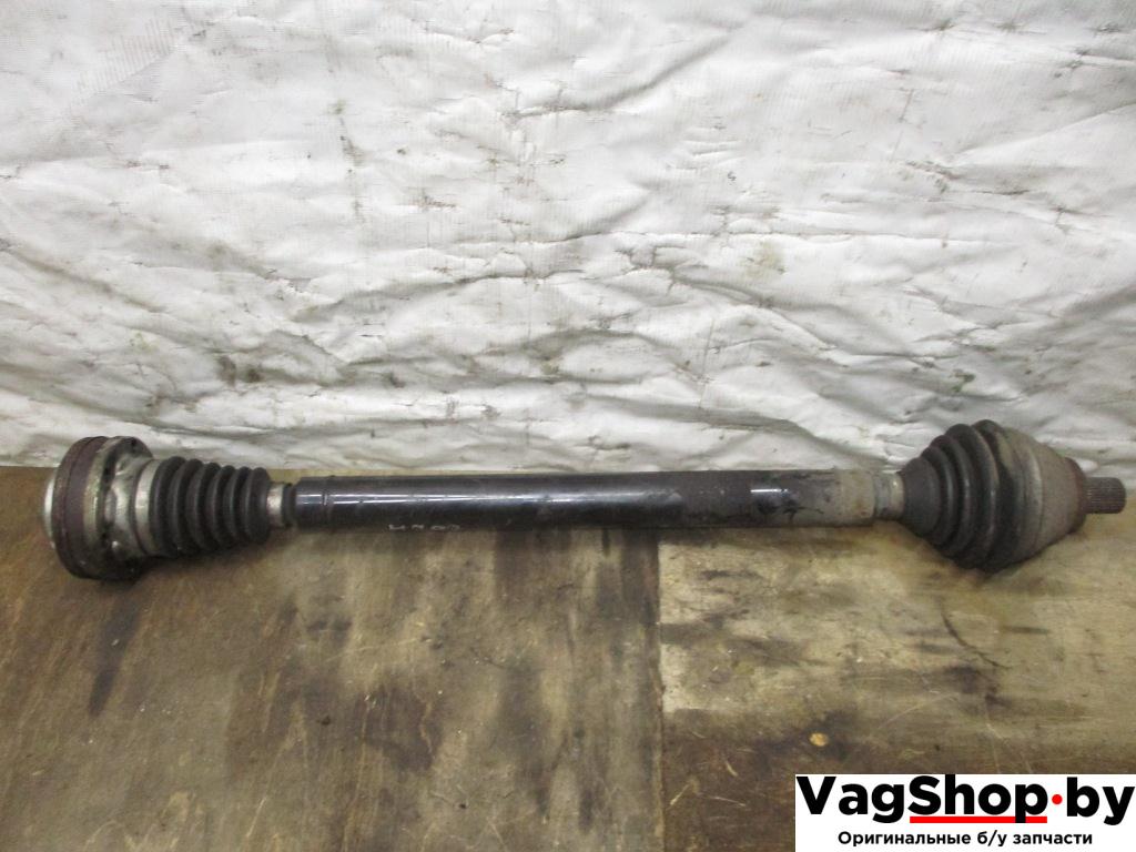 полуось передняя правая (приводной вал, ШРУС) Volkswagen Touran 2 2013, 2.0 л., TDi, CFH, дизель, МКПП, синий, минивэн, передний привод - фото №1