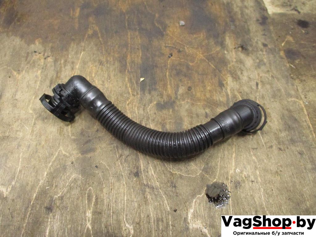 патрубок вентиляции картера Volkswagen Touran 2 2013, 2.0 л., TDi, CFH, дизель, МКПП, синий, минивэн, передний привод, 03L103493AE - фото №1