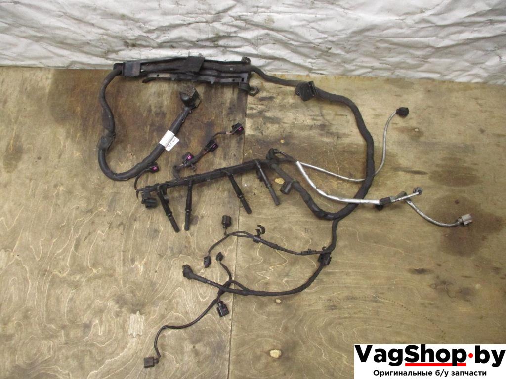 проводка двигателя Volkswagen Touran 2 2013, 2.0 л., TDi, CFH, дизель, МКПП, синий, минивэн, передний привод, 03L972619BF - фото №1