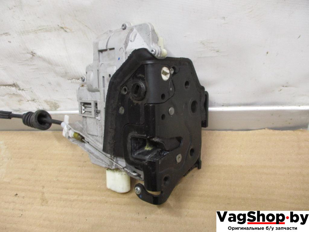 замок двери задней правой Volkswagen Passat B6 2009, 2.0 л., TDi, CBD, дизель, МКПП, серебро, седан, передний привод, 3C4839016A - фото №1