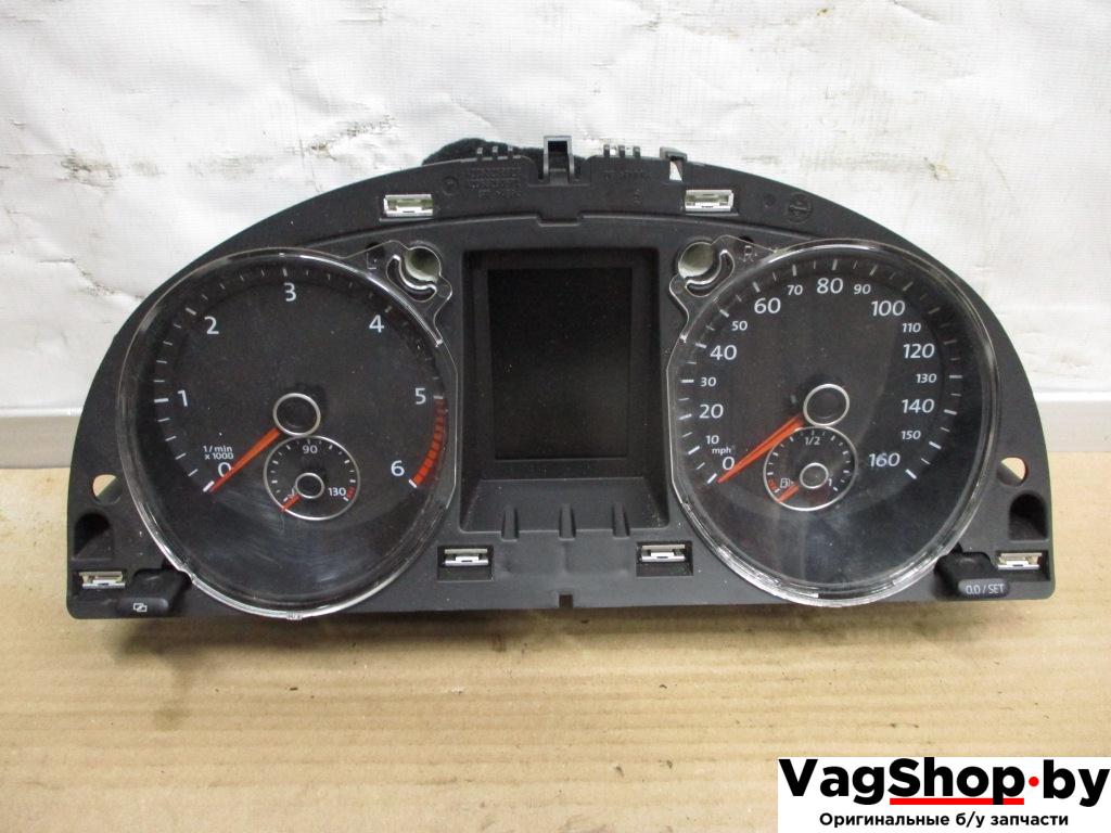щиток приборов (приборная панель) Volkswagen Passat B6 2009, 2.0 л., TDi, CBD, дизель, МКПП, серебро, седан, передний привод, 3C0920972J - фото №1