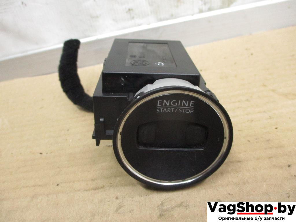 замок зажигания Volkswagen Passat B6 2009, 2.0 л., TDi, CBD, дизель, МКПП, серебро, седан, передний привод, 3C0905843Q - фото №1