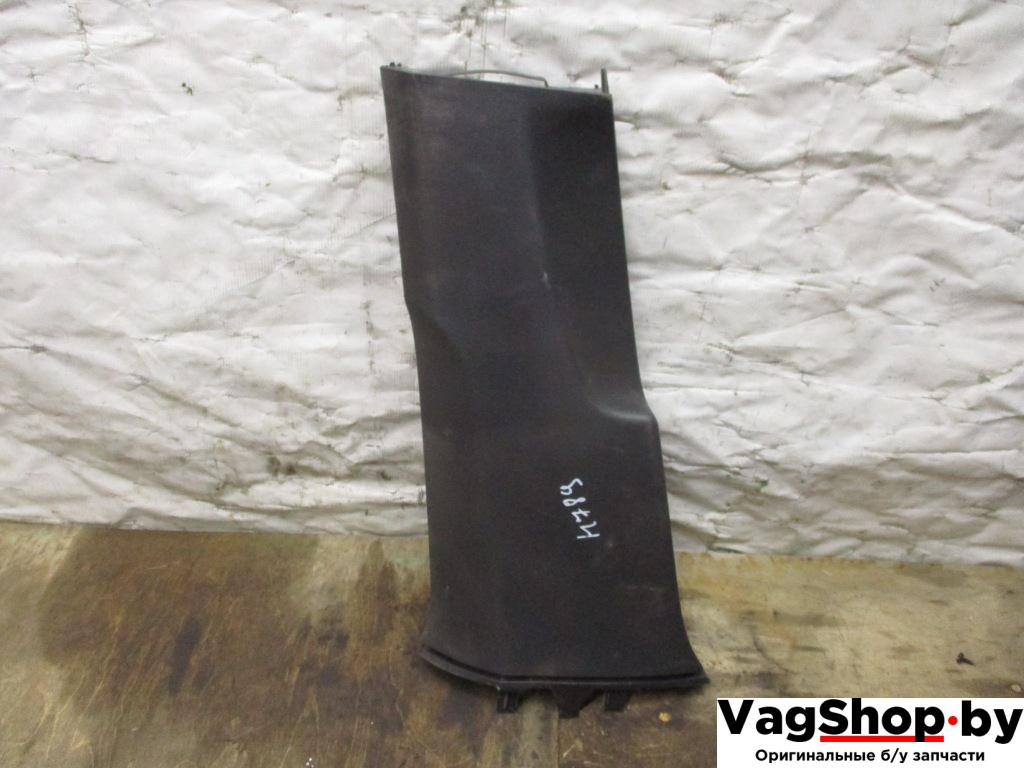 обшивка стойки центральной левой Volkswagen Passat B6 2009, 2.0 л., TDi, CBD, дизель, МКПП, серебро, седан, передний привод, 3C0867291 - фото №1