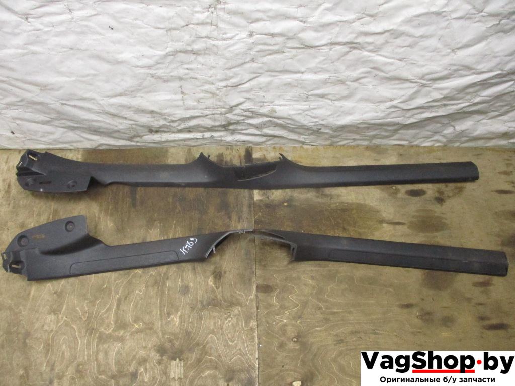 накладка на порог Volkswagen Passat B6 2009, 2.0 л., TDi, CBD, дизель, МКПП, серебро, седан, передний привод, 3C0853369, 3C0853370 - фото №1