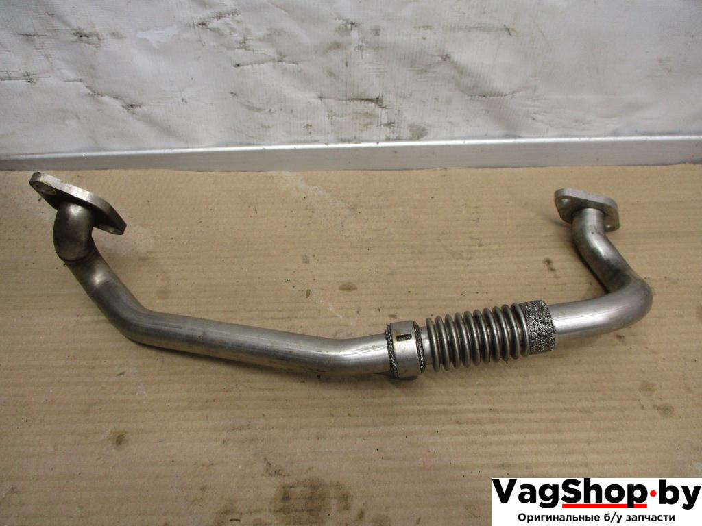 трубка системы рециркуляции EGR Volkswagen Passat B6 2009, 2.0 л., TDi, CBD, дизель, МКПП, серебро, седан, передний привод, 03L131521AK - фото №1