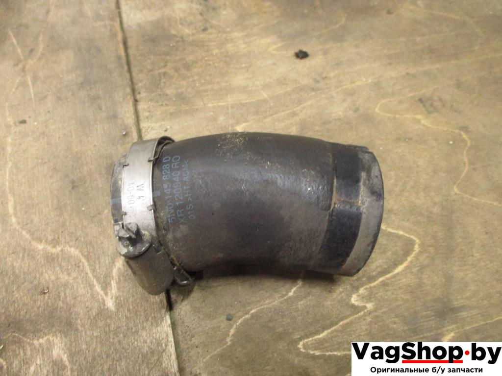 патрубок интеркулера Volkswagen Passat B6 2009, 2.0 л., TDi, CBD, дизель, МКПП, серебро, седан, передний привод, 5N0145828D - фото №1
