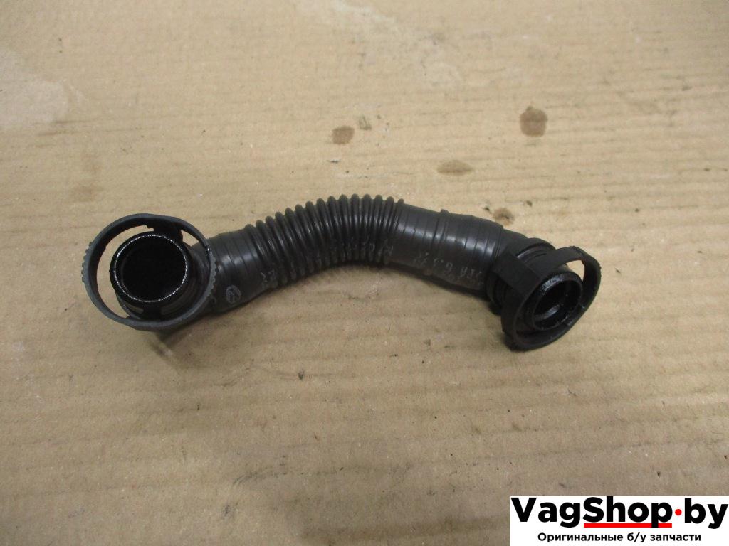 патрубок вентиляции картера Volkswagen Passat B6 2009, 2.0 л., TDi, CBD, дизель, МКПП, серебро, седан, передний привод, 03L103493 - фото №1