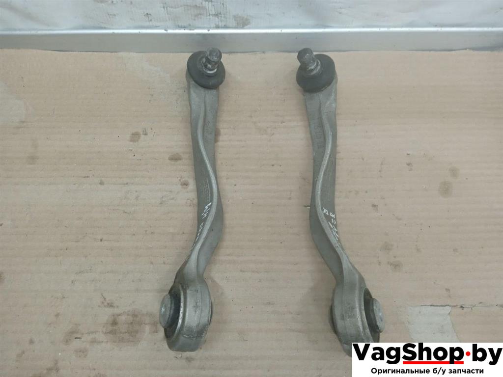 рычаг передний Audi A4 B7 2007, 3.0 л., TDi, ASB, дизель, МКПП, серый, универсал, полный привод, 8E0407509C, 8E0407510C - фото №1