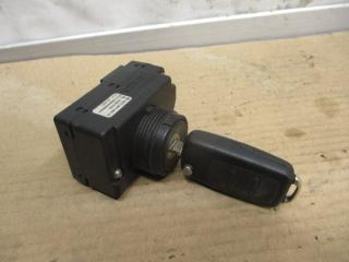 замок зажигания Volkswagen Touareg 1 поколение [рестайлинг] 2008, 3.0 л., TDi, BKS, дизель, АКПП, черный, внедорожник 5 дв., полный привод, 3D0905865H