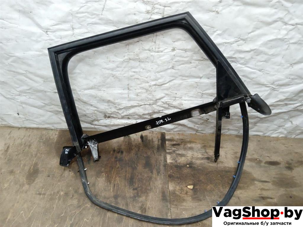 рамка двери Audi A4 B7 2006, 2.0 л., TDi, BPW, дизель, МКПП, черный, универсал, передний привод - фото №1