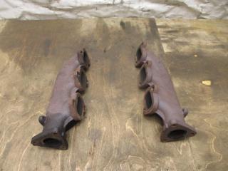 коллектор выпускной Volkswagen Touareg 1 поколение [рестайлинг] 2008, 3.0 л., TDi, BKS, дизель, АКПП, черный, внедорожник 5 дв., полный привод, 059253033P, 059253034P