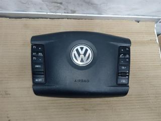 подушка безопасности водителя Volkswagen Touareg 1 поколение [рестайлинг] 2008, 3.0 л., TDi, BKS, дизель, АКПП, серый, внедорожник 5 дв., полный привод, 7L6880201EH
