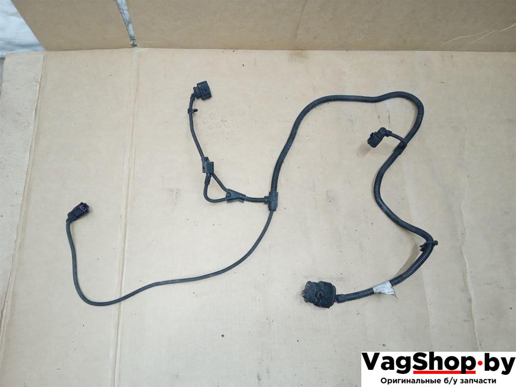 Проводка бампера переднего Volkswagen Touareg 1 поколение 2006, 2.5 л., TDi, BAC, дизель, АКПП, синий, внедорожник 5 дв., полный привод, 7L6971073F - фото №1