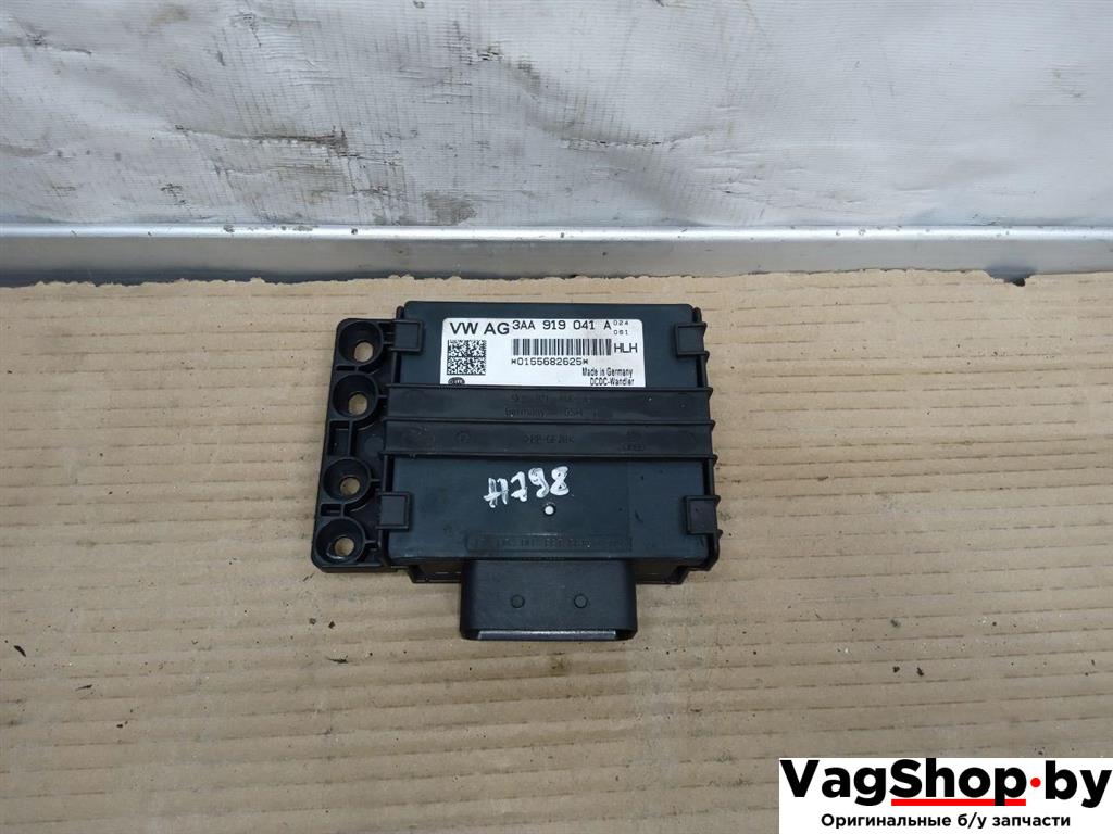 Блок стабилизации напряжения Volkswagen Golf 6 поколение 2011, 2.0 л., TDi, CFF, дизель, МКПП, серебро, хетчбэк 5 дв., передний привод, 3AA919041A - фото №1