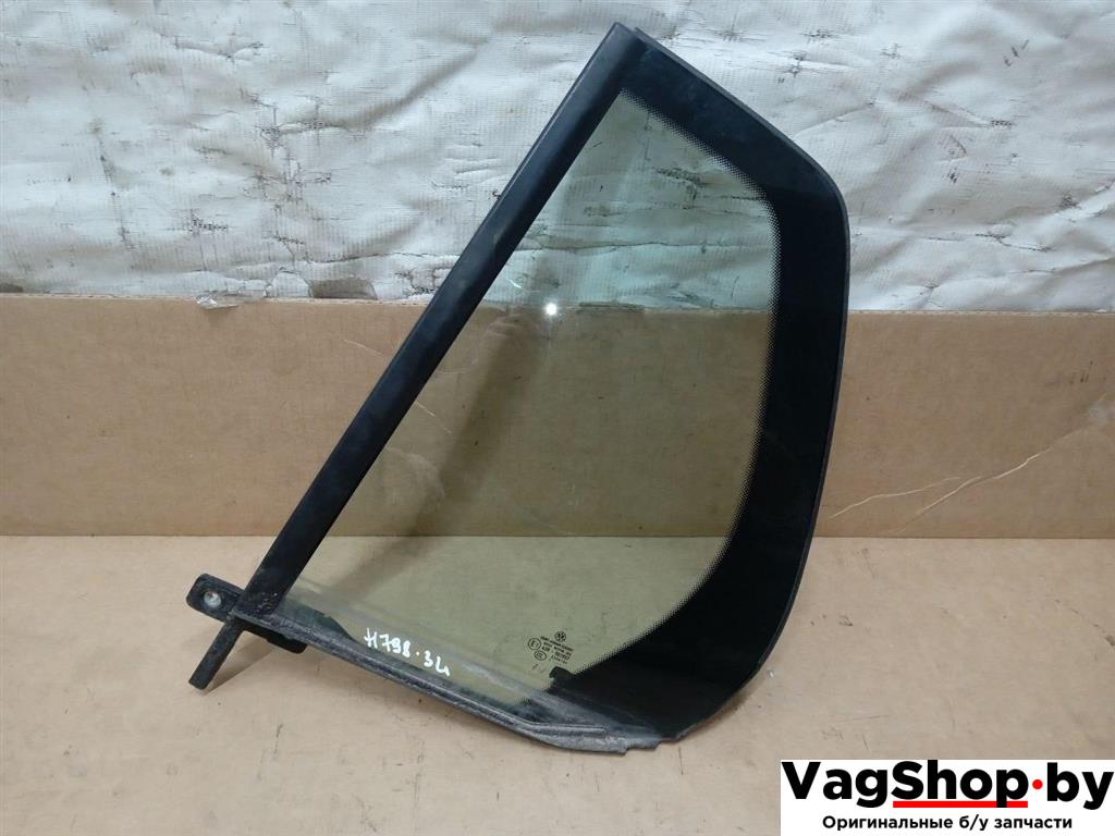 стекло двери задней левой Volkswagen Golf 6 поколение 2011, 2.0 л., TDi, CFF, дизель, МКПП, серебро, хетчбэк 5 дв., передний привод - фото №1