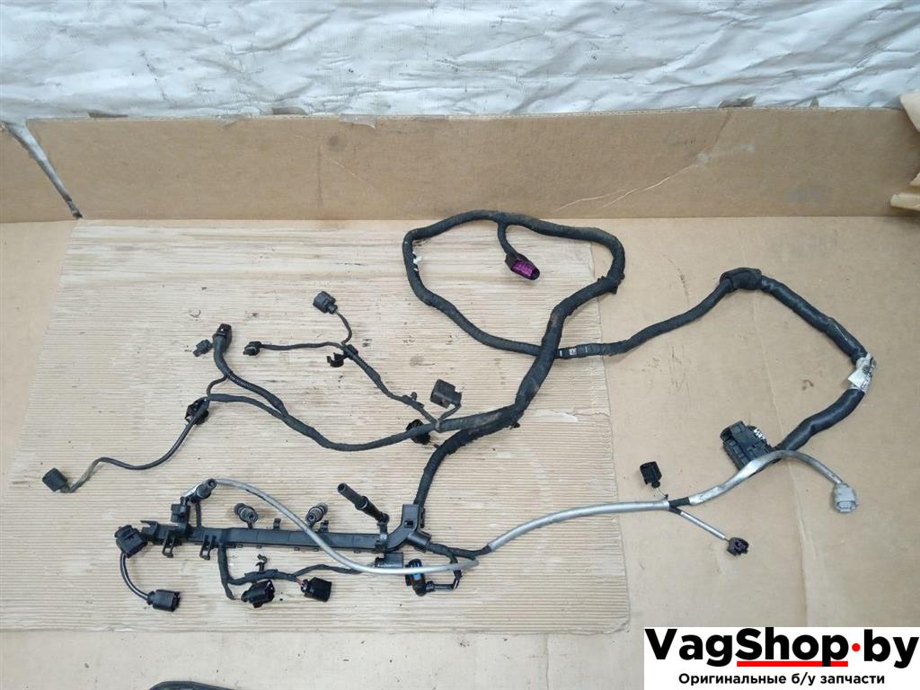 проводка двигателя Volkswagen Golf 6 поколение 2011, 2.0 л., TDi, CFF, дизель, МКПП, серебро, хетчбэк 5 дв., передний привод, 03L972619BF - фото №1