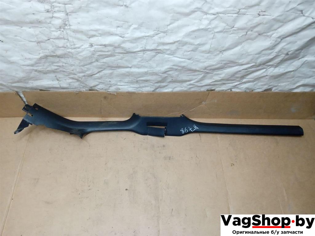 накладка на порог Volkswagen Golf 6 поколение 2011, 2.0 л., TDi, CFF, дизель, МКПП, серебро, хетчбэк 5 дв., передний привод, 1K4853371 - фото №1