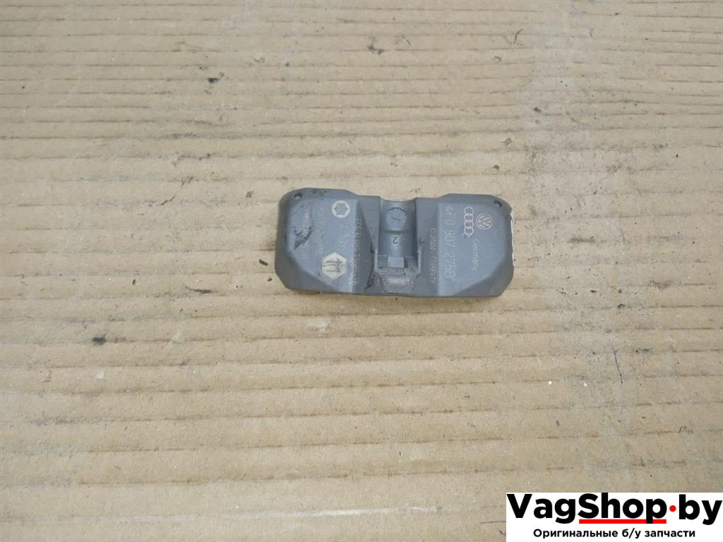 датчик давления в шине Audi A6 4F/C6 2007, 4.2 л., FSI, BVJ, бензин, АКПП, синий темный, седан, полный привод, 4F0907275B - фото №1