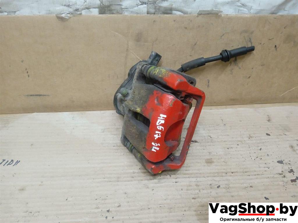 суппорт задний левый Audi A5 8T 2007, 3.0 л., TDi, CAP, дизель, МКПП, белый, купе, полный привод - фото №1