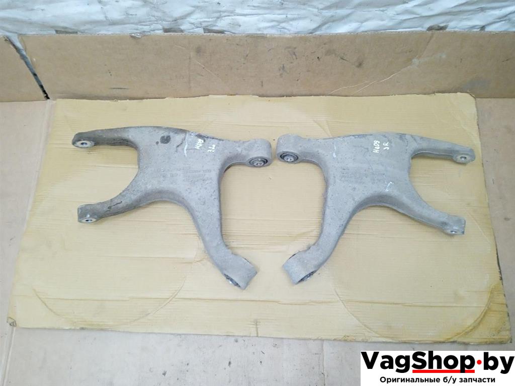 рычаг задний Audi Q5 8R 2011, 2.0 л., TDi, CJC, дизель, МКПП, серебро, внедорожник 5 дв., полный привод, 8R0505311F, 8R0505312F - фото №1