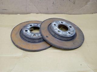 диск тормозной задний Audi Q5 8R 2011, 2.0 л., TDi, CJC, дизель, МКПП, серебро, внедорожник 5 дв., полный привод