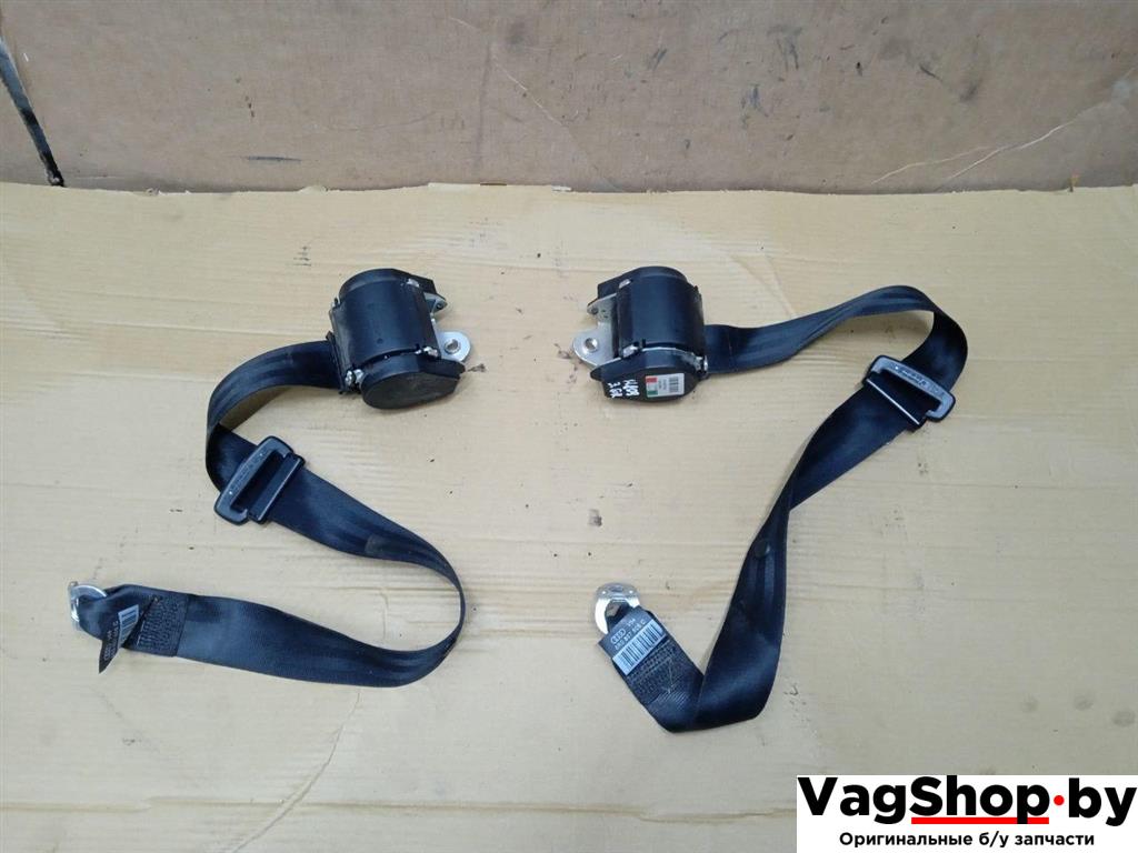 ремень безопасности Audi Q5 8R 2011, 2.0 л., TDi, CJC, дизель, МКПП, серебро, внедорожник 5 дв., полный привод, 8R0857805C - фото №1