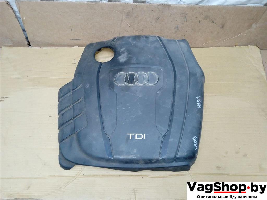 декоративная крышка двигателя Audi Q5 8R 2011, 2.0 л., TDi, CJC, дизель, МКПП, серебро, внедорожник 5 дв., полный привод, 03L103925AB - фото №1