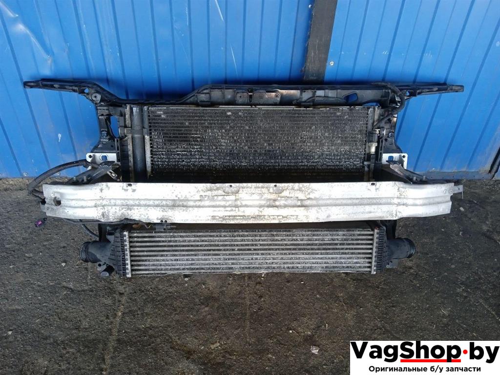 передняя панель крепления облицовки (телевизор) Audi A4 B8/8K 2011, 2.7 л., TDi, CGK, дизель, МКПП, белый, седан, передний привод, 8K0145805E, 8K0121251H, 8K0805594L, 8K0959501F - фото №1