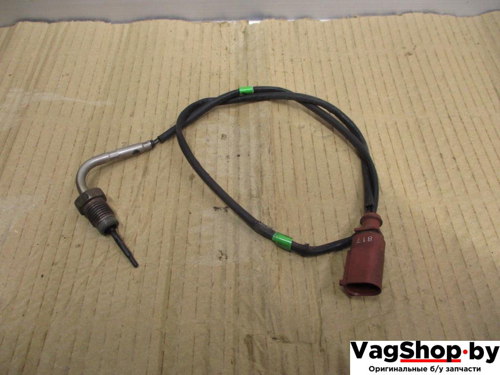 датчик давления (температуры) выхлопных газов Volkswagen Passat B7 2012, 2.0 л., TDi, CFF, дизель, МКПП, голубой, универсал, передний привод, 03L906088BH - фото №1