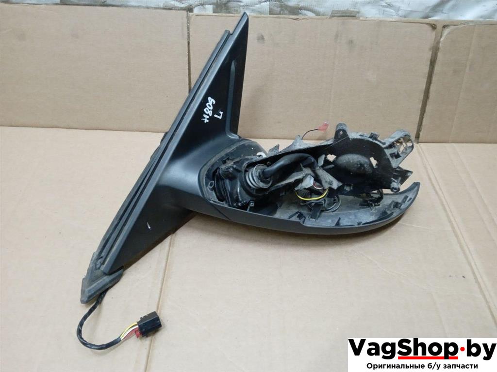 Крепление зеркала наружного левого Audi Q5 8R 2011, 2.0 л., TDi, CJC, дизель, МКПП, серебро, внедорожник 5 дв., полный привод - фото №1