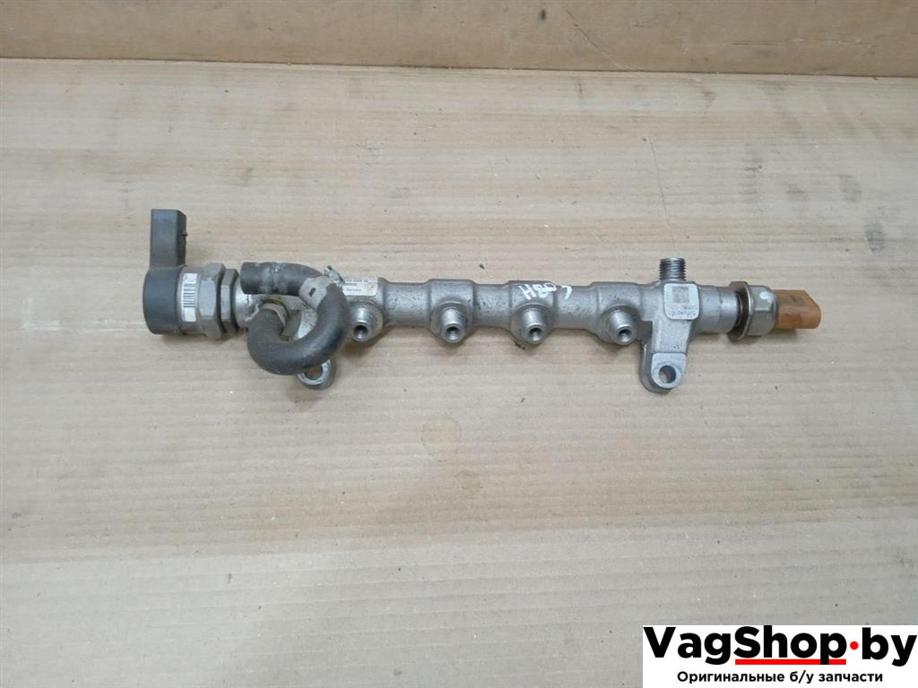 топливная рампа Audi Q5 8R 2011, 2.0 л., TDi, CJC, дизель, МКПП, серебро, внедорожник 5 дв., полный привод, 057130764AB, 03L906054, 03L130089Q - фото №1