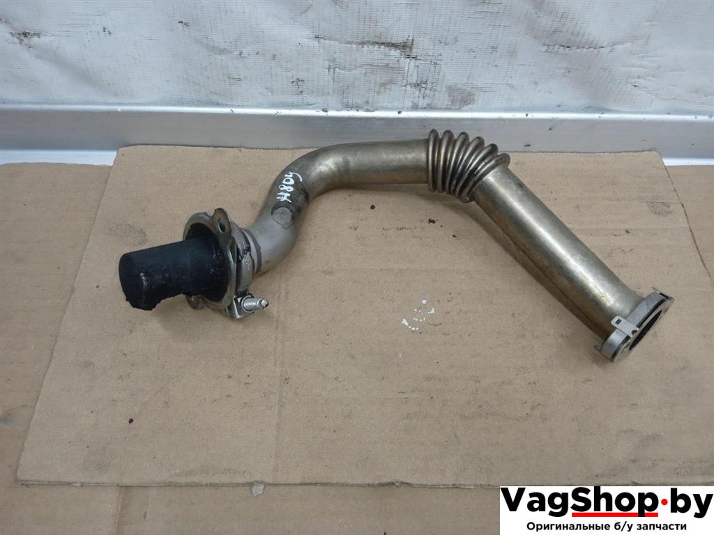 трубка системы рециркуляции EGR Audi Q5 8R 2011, 2.0 л., TDi, CJC, дизель, МКПП, серебро, внедорожник 5 дв., полный привод, 03L131521R - фото №1